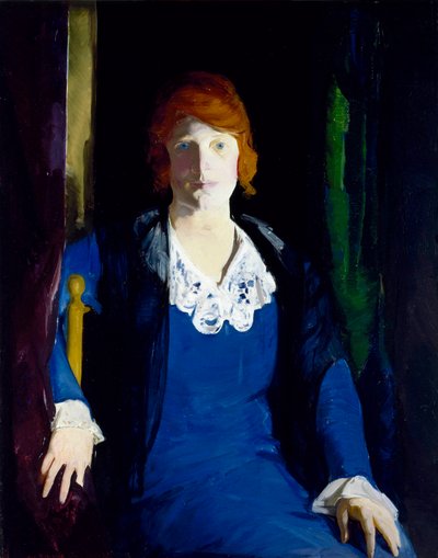 Retrato de Florence Pierce de George Wesley Bellows