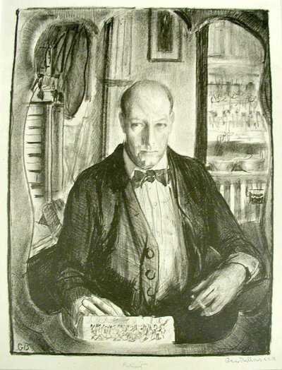 Autorretrato de George Wesley Bellows