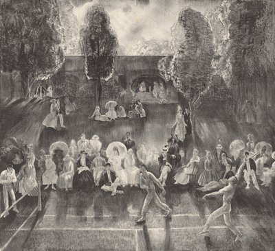 Tenis de George Wesley Bellows