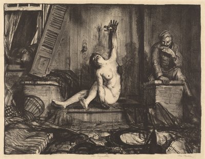 El cigarrillo de George Wesley Bellows