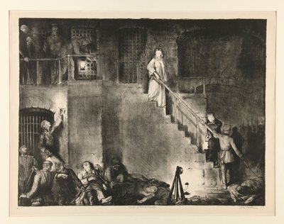 El asesinato de Edith Cavell de George Wesley Bellows
