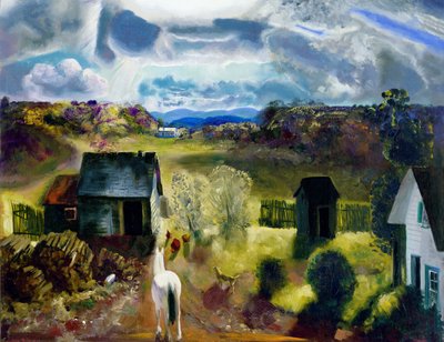 El Caballo Blanco de George Wesley Bellows