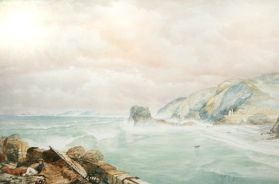 Cabeza de Santa Inés, Cornualles de George Whitaker