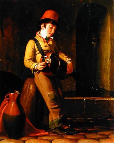 Músico saboyano, c.1836 de George Whiting Flagg