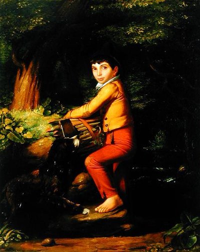 El Leñador, c.1835 de George Whiting Flagg