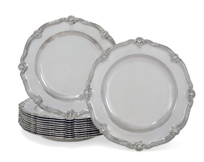 Platos de Cena, El Servicio Leinster de George Wickes