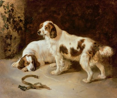 Spaniels de Bretaña de George Wiliam Horlor