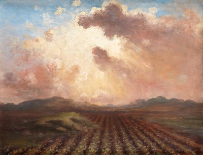 Tarde en el campo de George William Russell