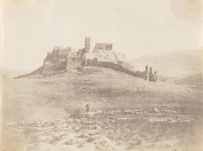 Pnyx y Acrópolis, ca. 1848 de George Wilson Bridges