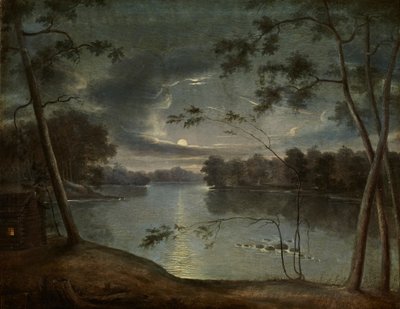 Paisaje Nocturno de George Winter