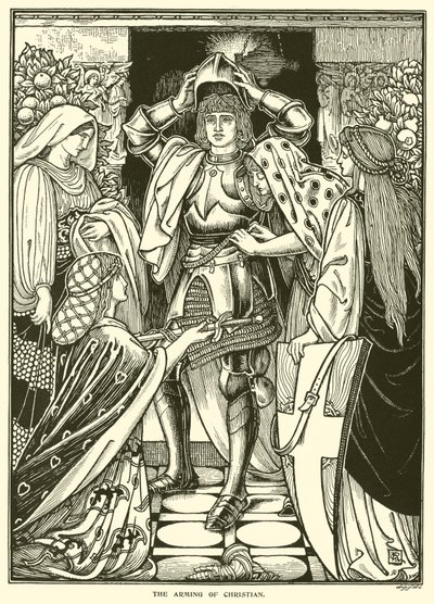 El armado de Cristiano de George Woolliscroft Rhead