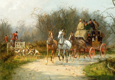 Una mañana de noviembre (óleo sobre lienzo) de George Wright