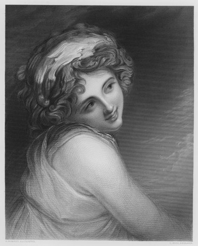 Una Bacante (de la imagen en la Galería Vernon) de George after Romney