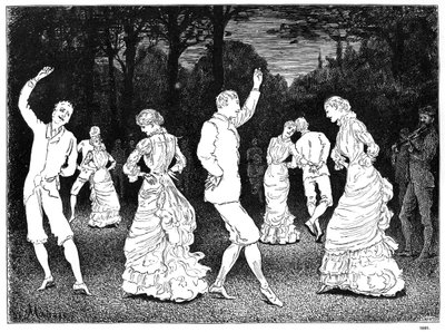 Una idea brillante, 1881 1891 de George du Maurier