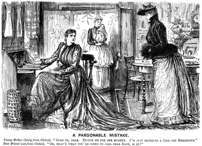 Un error perdonable, 1889 de George du Maurier