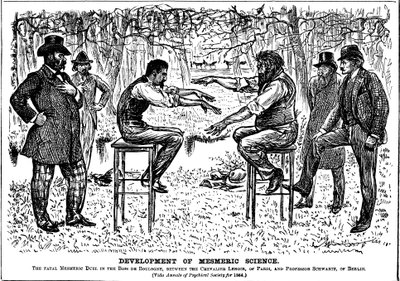 Desarrollo de la ciencia mesmérica, 1883 de George du Maurier