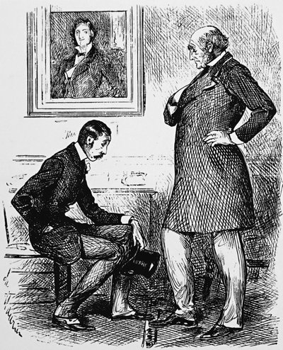 Padre y Hijo Pródigo de George du Maurier