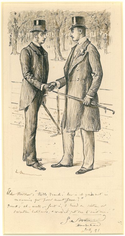 ¡Hola Frank!, 1891 de George du Maurier
