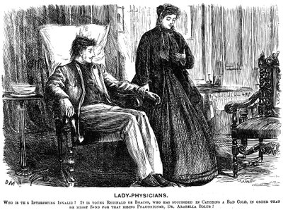 Mujeres médicas, 1865 de George du Maurier