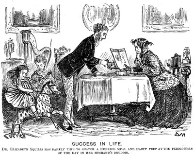 Éxito en la vida, 1867 de George du Maurier