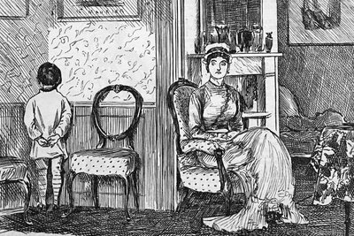 La dificultad de mantener la ventaja de George du Maurier