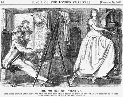 La madre de la invención de George du Maurier