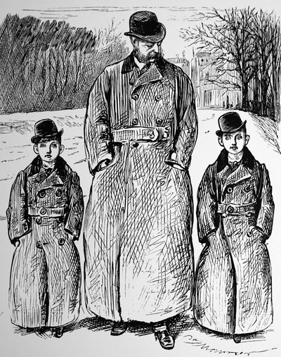 El telegrama de un chelín de George du Maurier