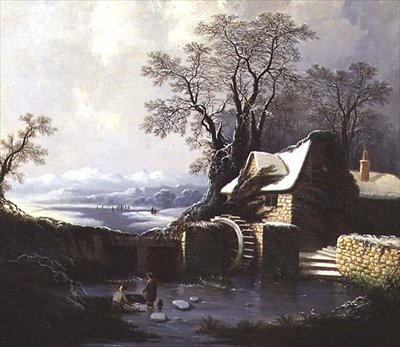 Paisaje de invierno de George of Chichester Smith