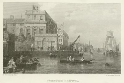 Hospital de Greenwich de George the Elder Chambers