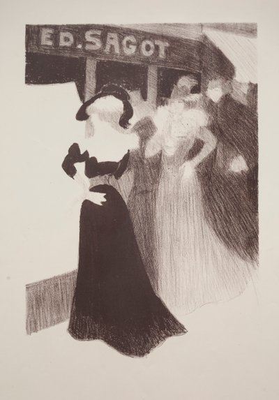 Galería de Sagot, 1898 de Georges Alfred Bottini
