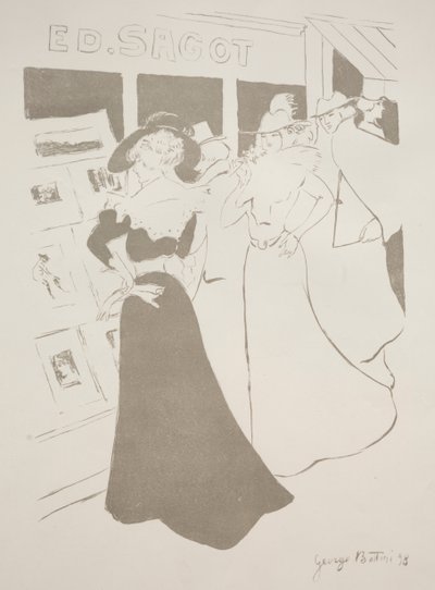 Galería Sagots, 1898 de Georges Alfred Bottini