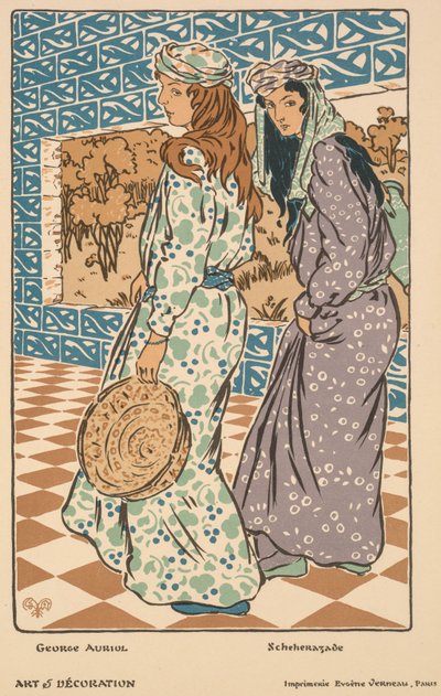 Scheherazade, 1901 de Georges Auriol