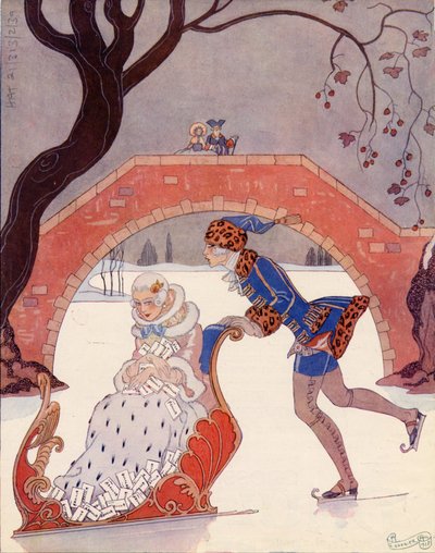 Cigarrillos Abdulla, 1925 de Georges Barbier