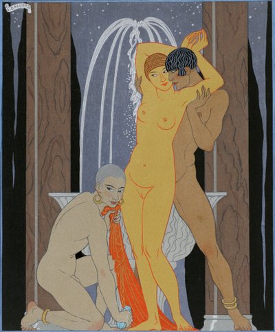 Clodia, matrona impúdica de Georges Barbier