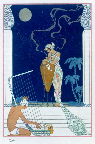 Egipto, 1912 de Georges Barbier