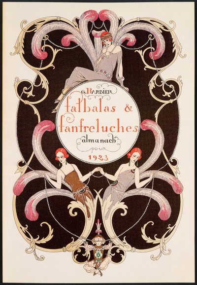 Falbalas et Franfreluches, almanaque de la moda de Georges Barbier
