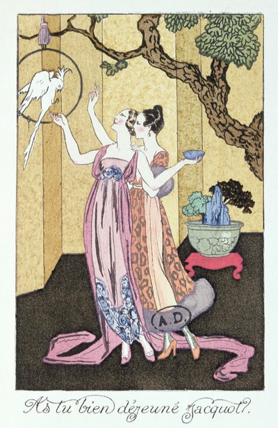 "¿Has cenado bien, Jacquot? de Georges Barbier