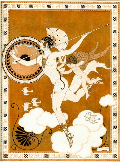 El Amazonas 1916 (Stencil) de Georges Barbier
