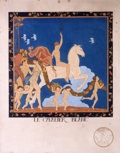 El jinete blanco de Georges Barbier
