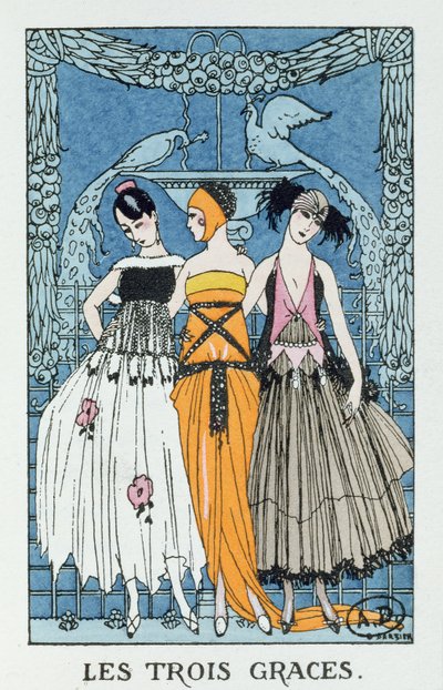 Las Tres Gracias de Georges Barbier