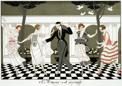 El amor es ciego de Georges Barbier