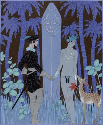 Pocahontas, Princesa de Georges Barbier