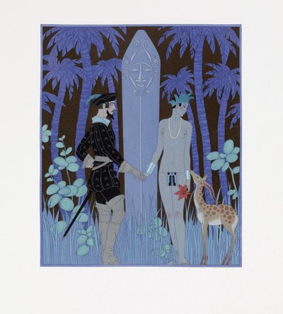 Pocahontas, Princesa de Georges Barbier