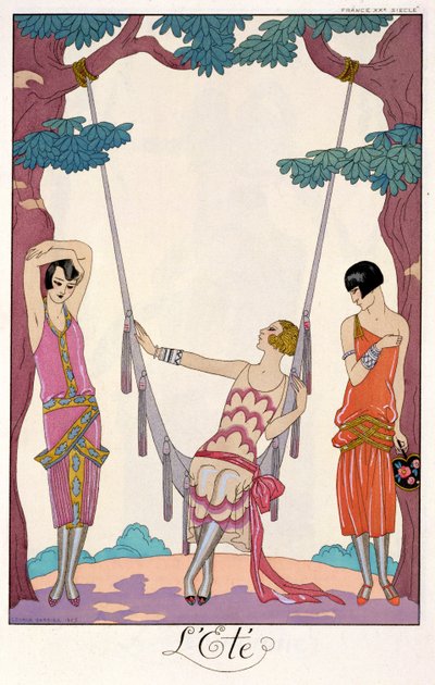 Verano, de la "Gazette du Bon Ton de Georges Barbier