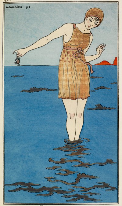 Trajes de baño de Georges Barbier