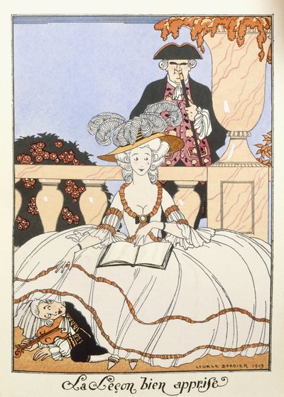 La lección bien aprendida de Georges Barbier