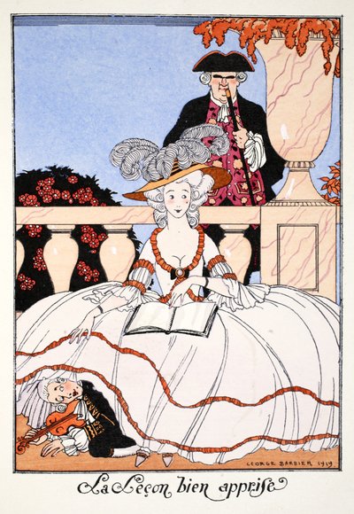 La lección bien aprendida de Georges Barbier