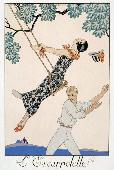 El columpio de Georges Barbier