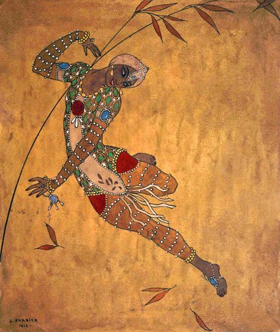 Vaslav Nijinsky (1889-1950) de Georges Barbier