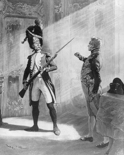 Flambeau y Klemens von Metternich, ilustración para la obra "L